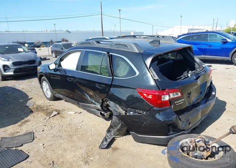 2016 Subaru Outback 2.5I Premium from USA, damaged, VIN 4S4BSACC3G3227444